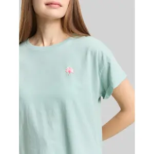 Woman's embroidered T-shirt Tom Tailor image-4
