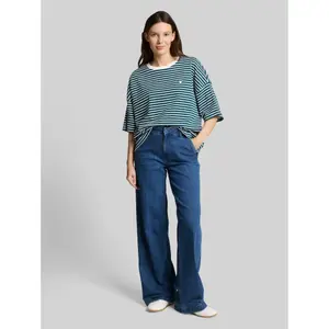 Women's Oversized Striped T-Shirt Tom Tailor image-3