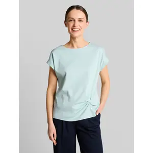 T-shirt with bow Tom Tailor image-1