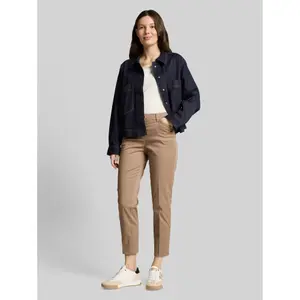Women's Mid-Rise Slim Trousers Tom Tailor Mia image-1