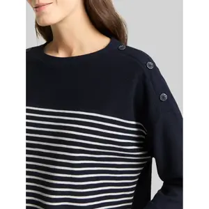 Women's long-sleeved striped T-shirt Tom Tailor image-4