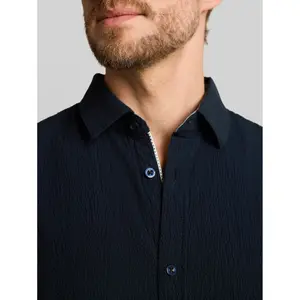 Comfort Fit Seersucker Shirt Tom Tailor image-4