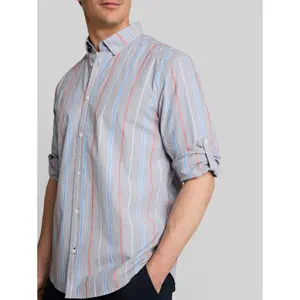 Πολύχρωμο Ριγέ Μανίκια Μακρύ Oxford Tom Tailor image-4