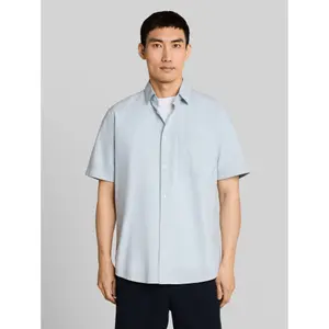 Cotton Shirt with Chest Pocket Tom Tailor image-1