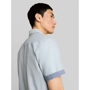 Cotton Shirt with Chest Pocket Tom Tailor image-4