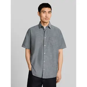 Cotton Shirt with Chest Pocket Tom Tailor image-1