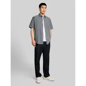Cotton Shirt with Chest Pocket Tom Tailor image-3