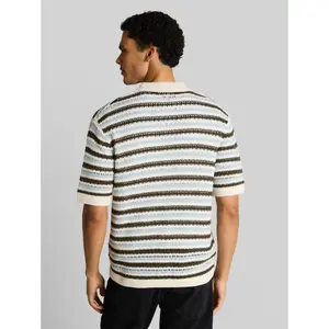 Structured Mixed Fabric Polo Tom Tailor image-2
