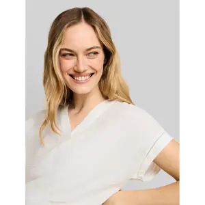Loose V-Neck Blouse for Women Tom Tailor image-4
