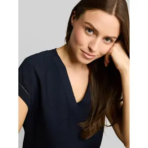 Loose V-Neck Blouse for Women Tom Tailor image-4