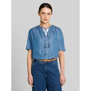 Women's Pom Pom Blouse Tom Tailor image-1