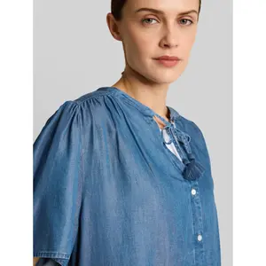 Women's Pom Pom Blouse Tom Tailor image-4