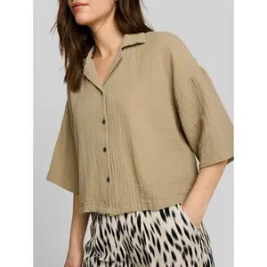 Women’s Cotton Mousseline Blouse Tom Tailor image-4