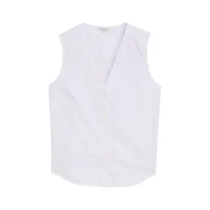 Sleeveless Cotton Top for Women Tom Tailor image-0