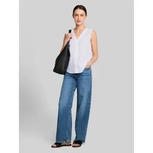 Sleeveless Cotton Top for Women Tom Tailor image-3