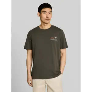Printed T-shirt on the chest Tom Tailor image-1