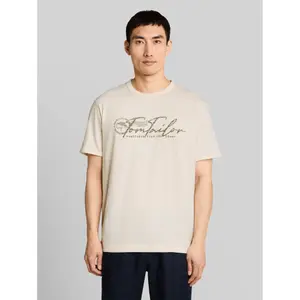 Printed logo T-shirt Tom Tailor image-1