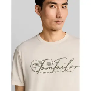 Printed logo T-shirt Tom Tailor image-4