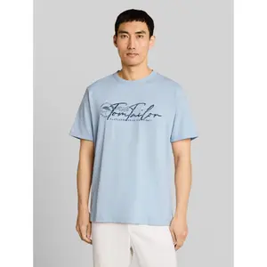 Printed logo T-shirt Tom Tailor image-1