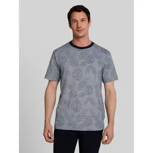 Patterned T-shirt Tom Tailor Jaquard image-1