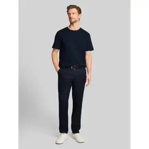 Slightly Striped Cotton T-Shirt Tom Tailor image-3