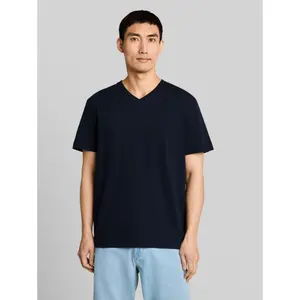 Printed V-Neck T-Shirt Tom Tailor image-1