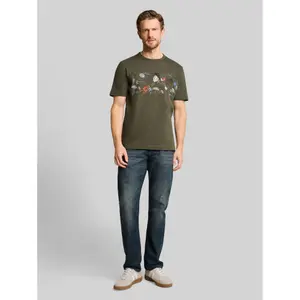 Flame-Printed T-Shirt Tom Tailor image-3