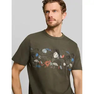 Flame-Printed T-Shirt Tom Tailor image-4
