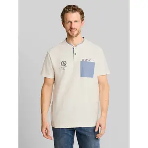 Polo with Chest Pocket Tom Tailor image-1