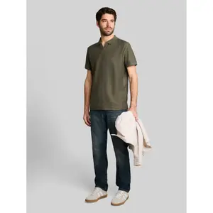 Textured Ottoman Fabric Polo Tom Tailor image-3