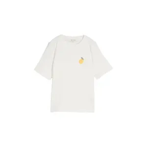 Cotton Crochet Detail T-shirt Women's Tom Tailor image-0