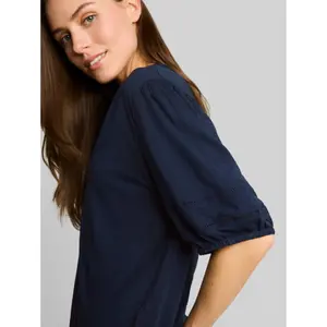 Lace-Up Blouse for Women Tom Tailor image-4