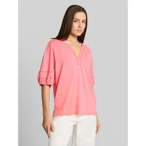 Lace-Up Blouse for Women Tom Tailor image-1