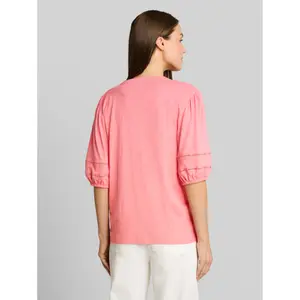Lace-Up Blouse for Women Tom Tailor image-2