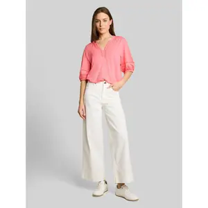 Lace-Up Blouse for Women Tom Tailor image-3
