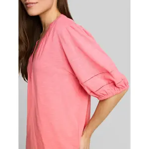 Lace-Up Blouse for Women Tom Tailor image-4