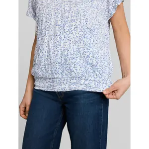 Women's Crinkled Effect Printed Blouse Tom Tailor image-4