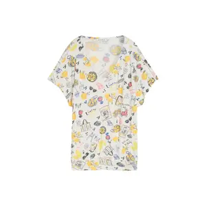 Women’s Crumpled Pattern T-Shirt Tom Tailor image-0