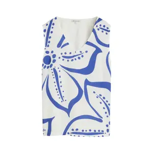 Floral Pattern Tank Top Women Tom Tailor image-0