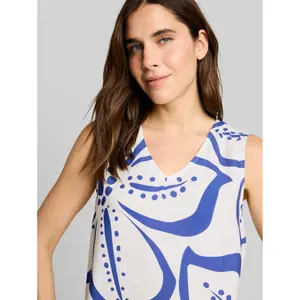 Floral Pattern Tank Top Women Tom Tailor image-4