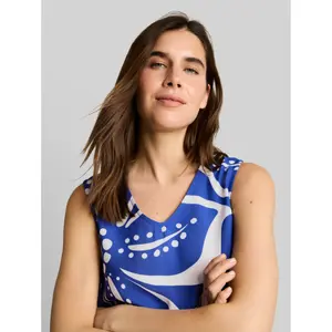 Floral Pattern Tank Top Women Tom Tailor image-4
