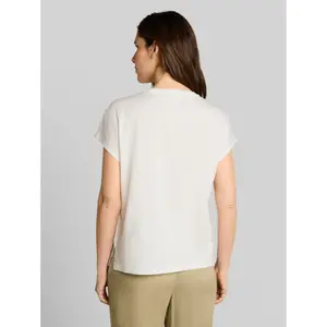 Printed T-Shirt with Slits for Women Tom Tailor image-2