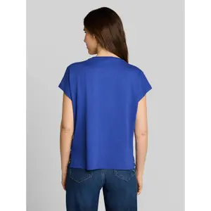 Printed T-Shirt with Slits for Women Tom Tailor image-2