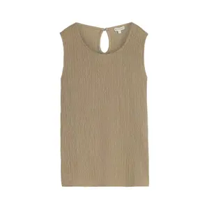 Women's Crinkled Effect Vest Tom Tailor image-0