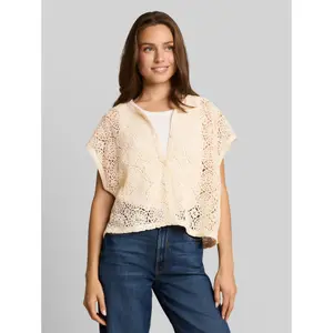 Women’s Sleeveless Crochet Blouse Tom Tailor image-1
