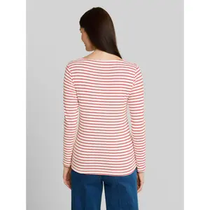 Women's Long Sleeve Cotton Striped T-Shirt Tom Tailor image-2