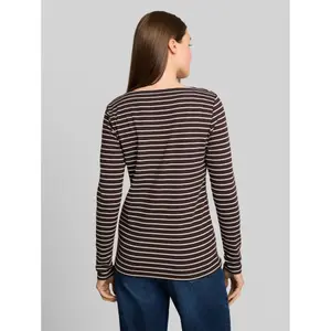 Women's long-sleeved striped T-shirt Tom Tailor image-2