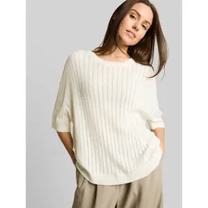 Women's short sleeve sweater Tom Tailor image-4