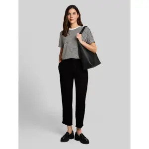 Wide Viscose Trousers for Women Tom Tailor image-1