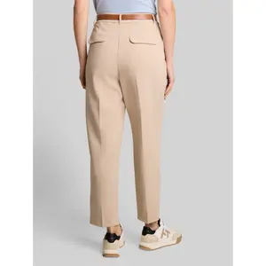 Wide Leg Trousers with Belt Women Tom Tailor image-2